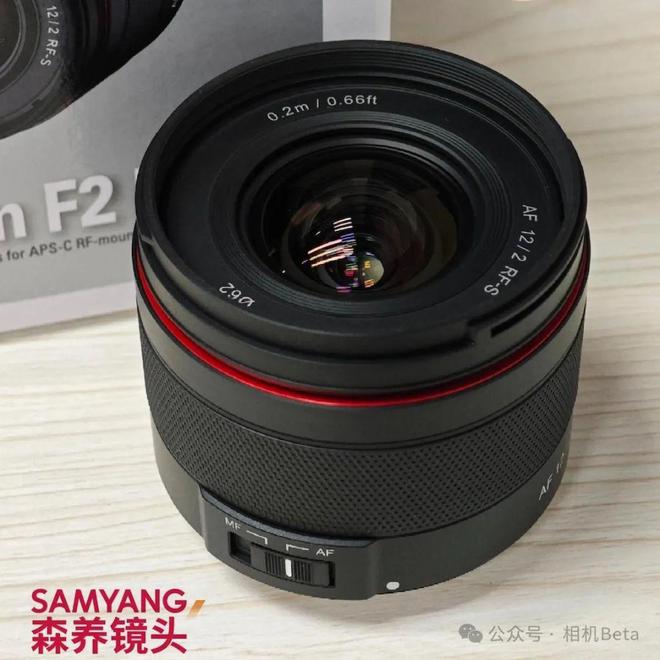 持！森养AF 12mm F2镜头米乐m6登录入口RF卡口！红圈加
